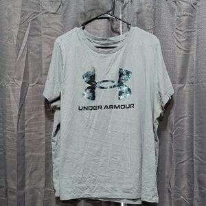 Under Armour Light Gray Short Sleeve Tee